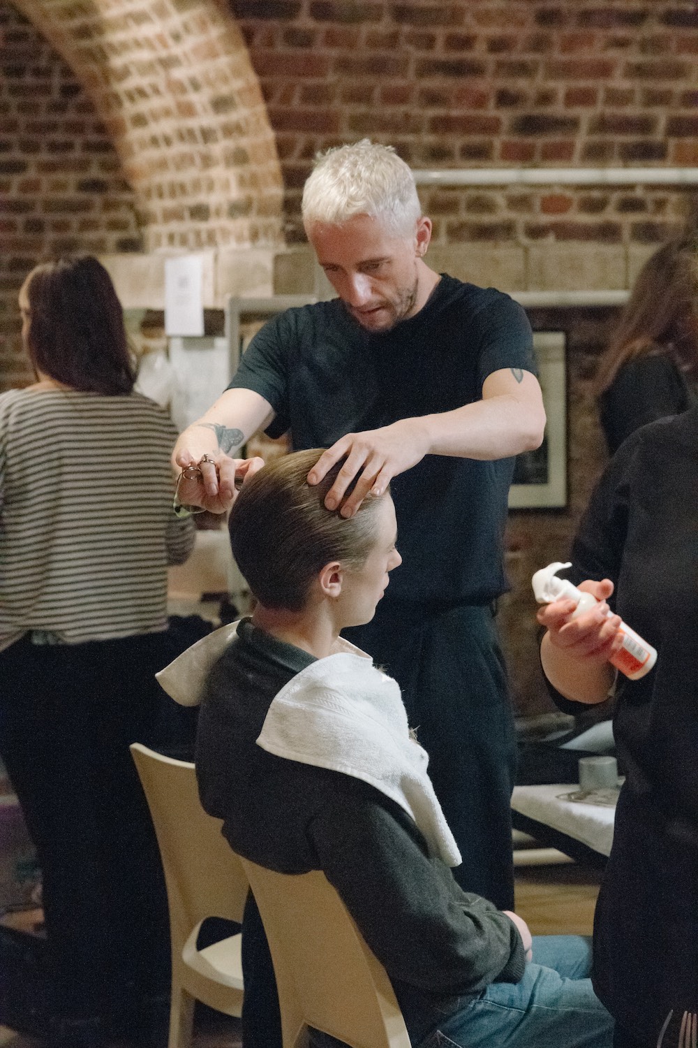 LCFMA18 backstage by Unai Mateo Lopez.