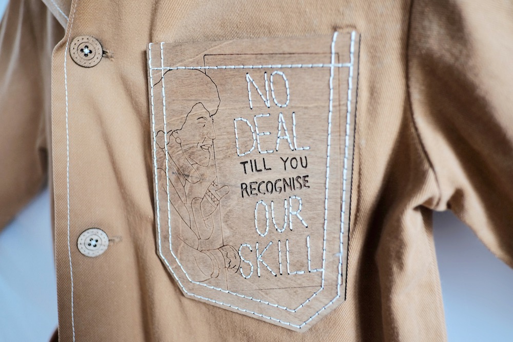 London Design Festival x LCF with MA Fashion Artefact graduate Francesca Smith. 