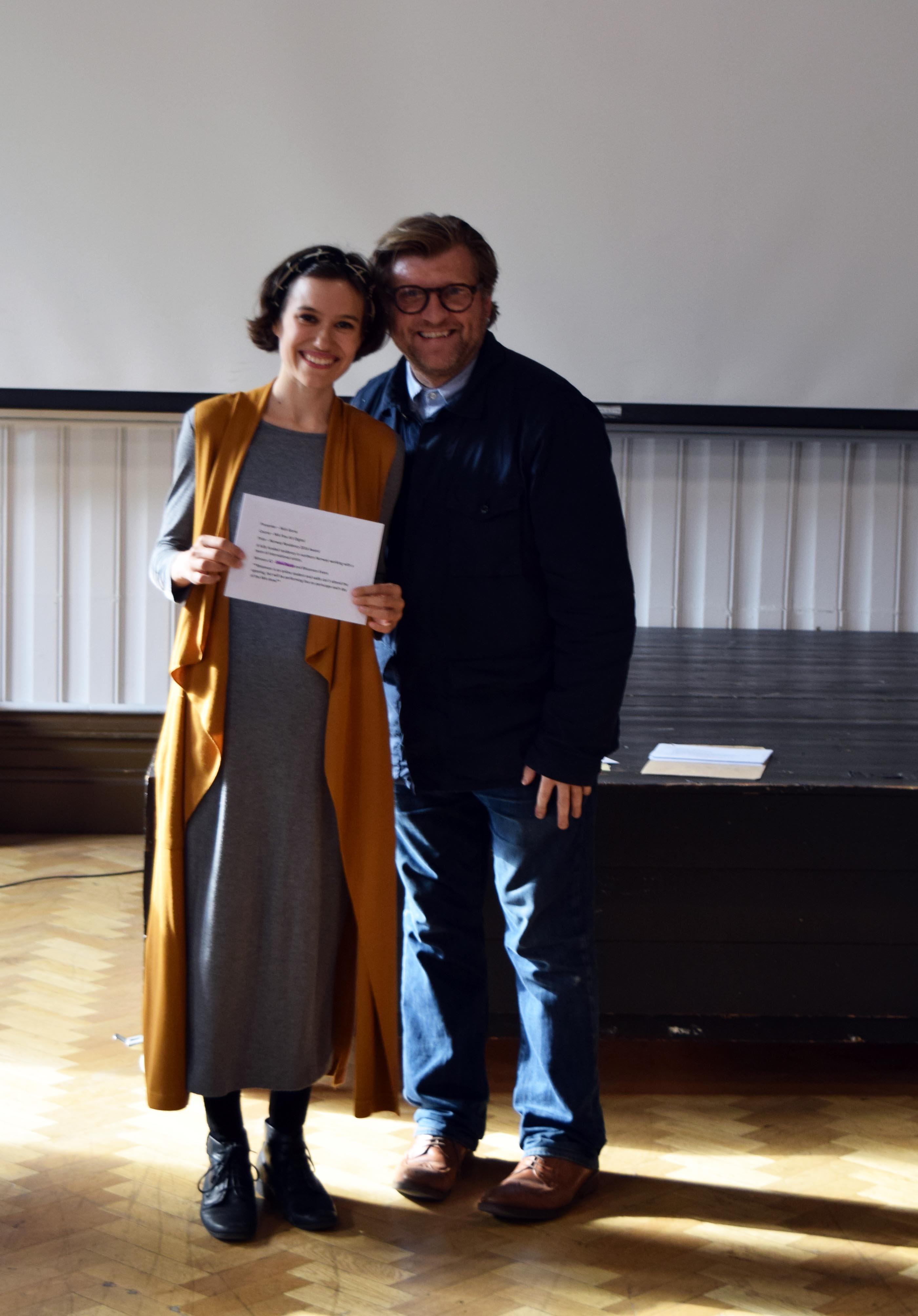 Clara Duran and Nick Gorse