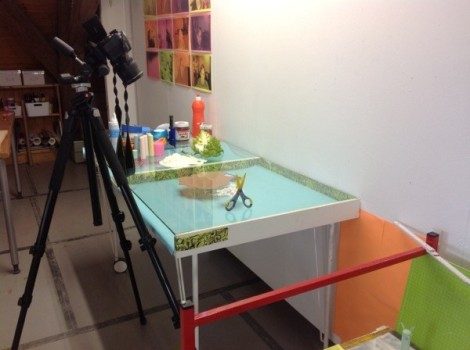 Studio Shot, Trelex Residency, 2015.