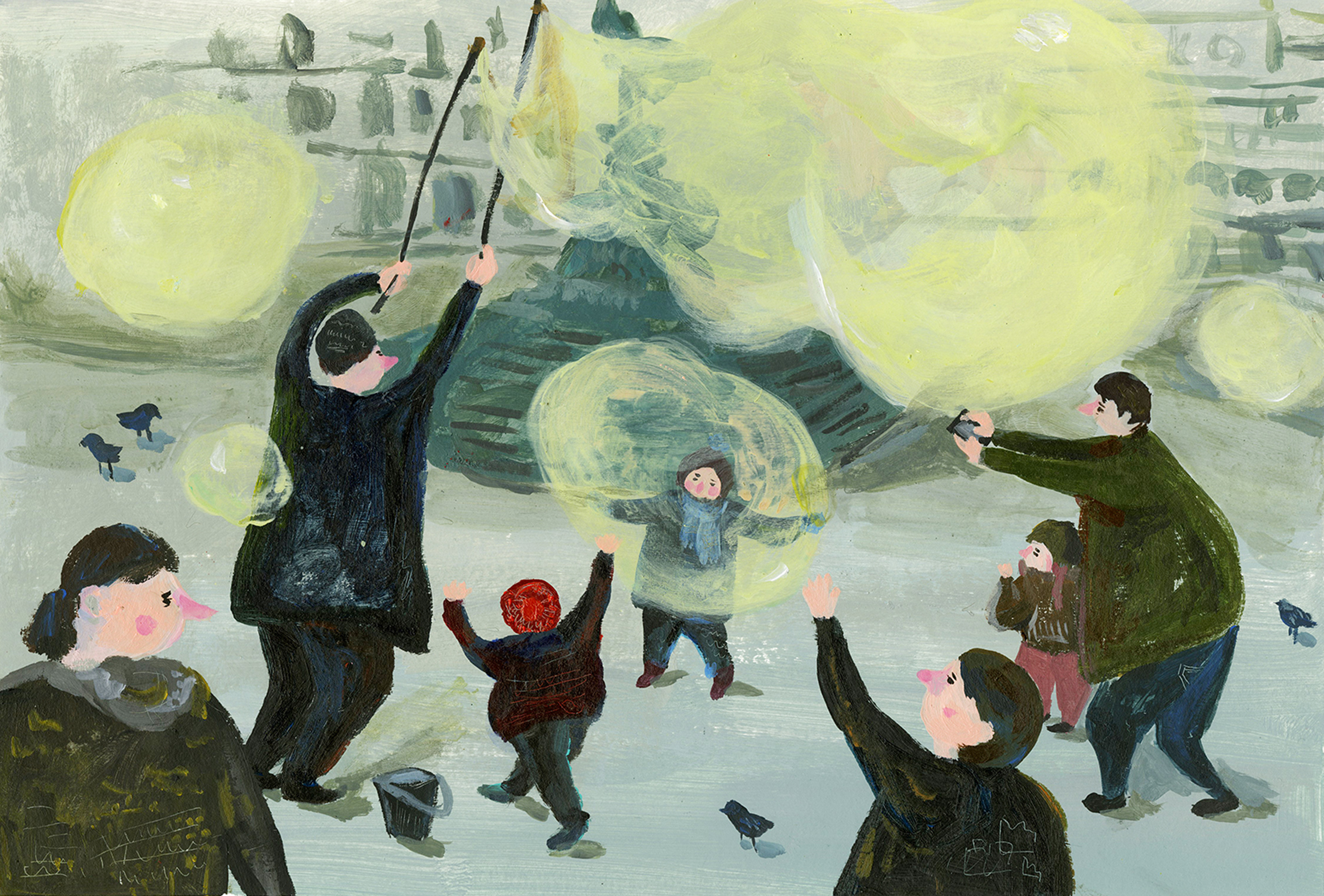 work by Taoyu Li BA Illustration