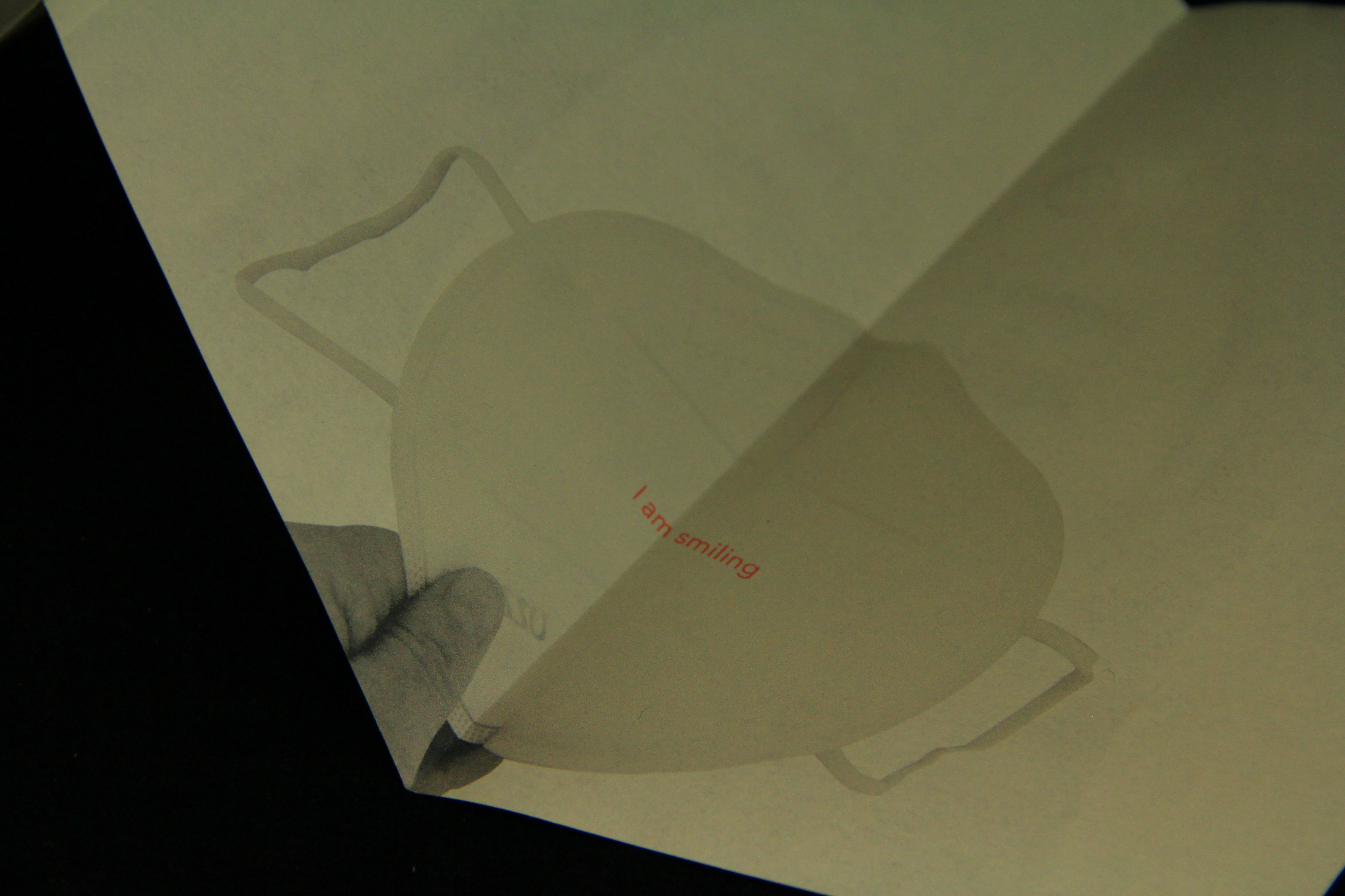 'Under the Mask' by MA Book Arts student Wenjing Mou