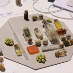 Design work in progress currently taking place in the gallery.