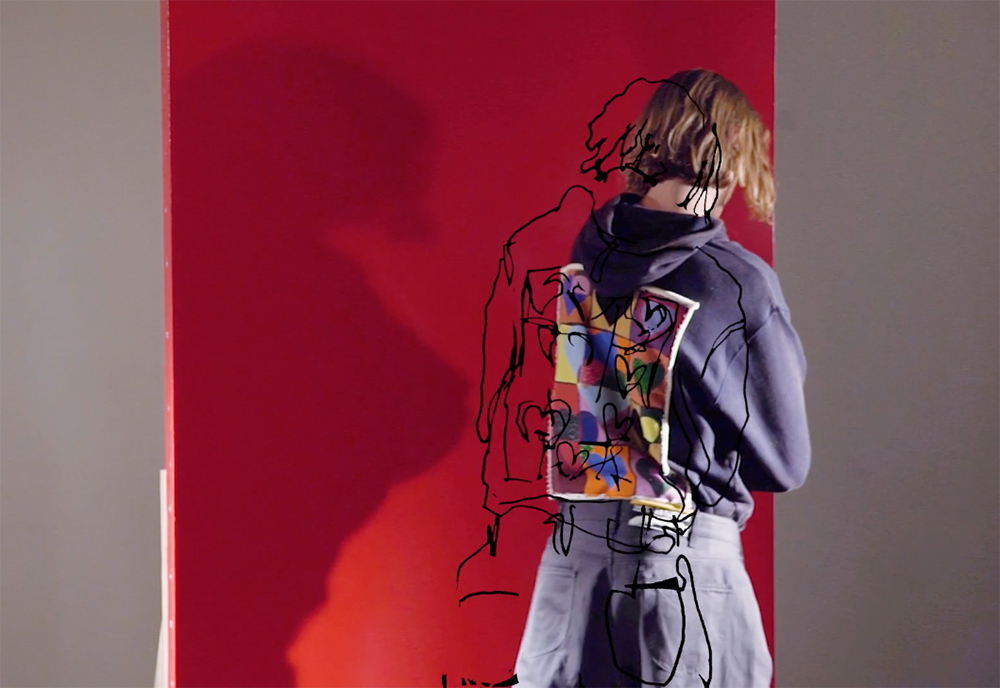 Megan St Clair Morgan for JW Anderson's exclusive capsule collection on Matches Fashion.