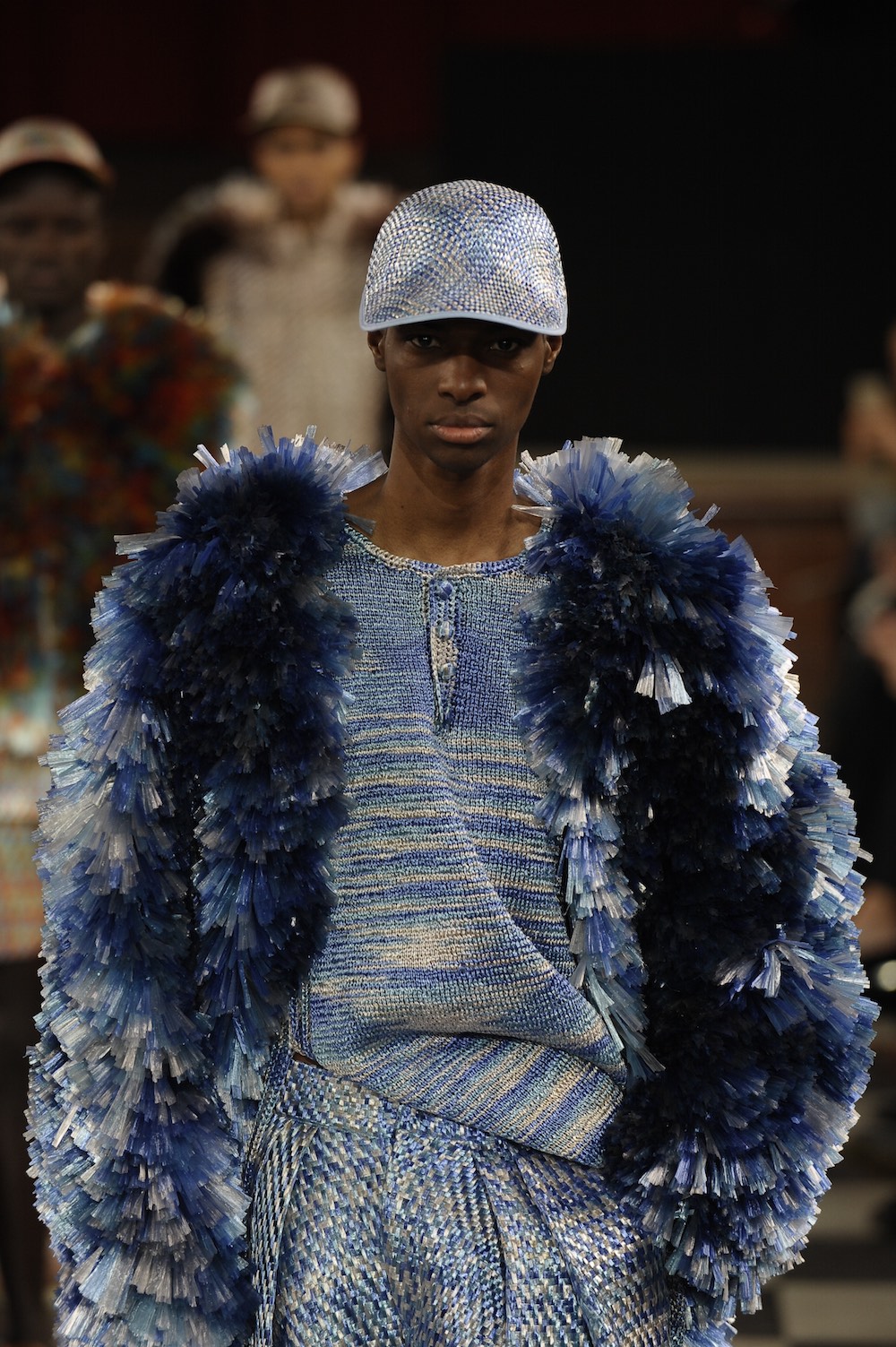 XUBO at LCFMA18 Menswear. Shot by Roger Dean.