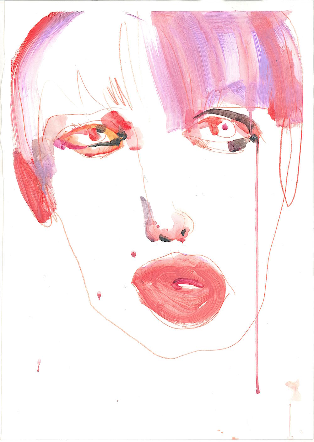 BA (Hons) Fashion Illustration graduate Lixue Yu explored racism and the failure of multiculturalism for her final project.