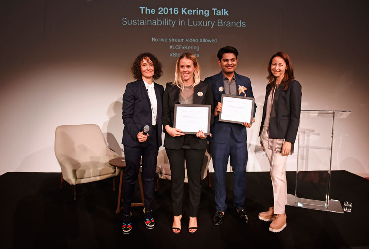 Winners for Brioni Agraj Jain and Elise Comrie. Image: © 2016 Dave Benett