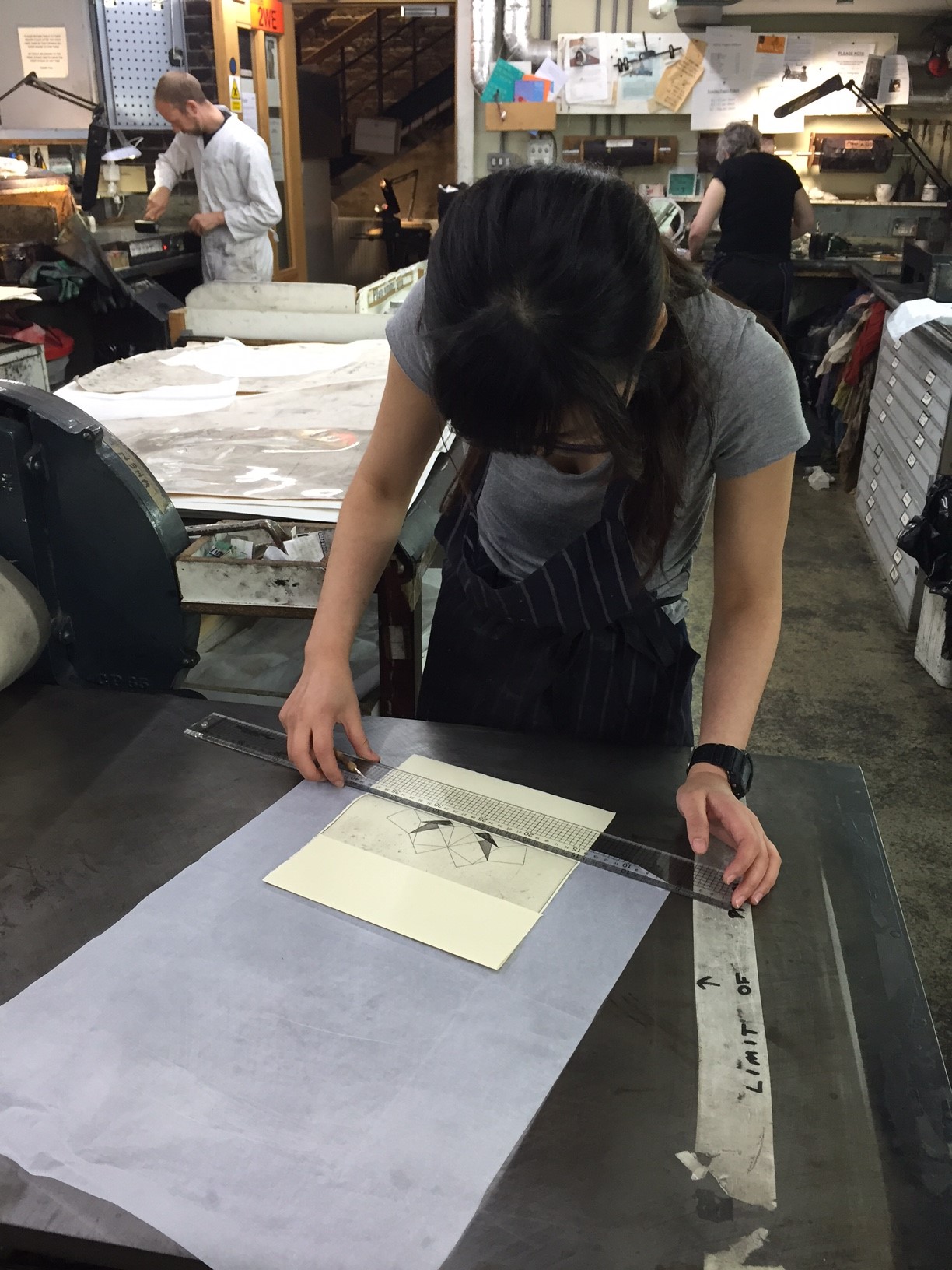 Fei In during the process stage