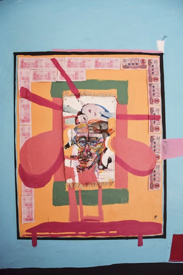 Segment of the work 'I like you, you look like a cartoon', by Tezz Kamoen