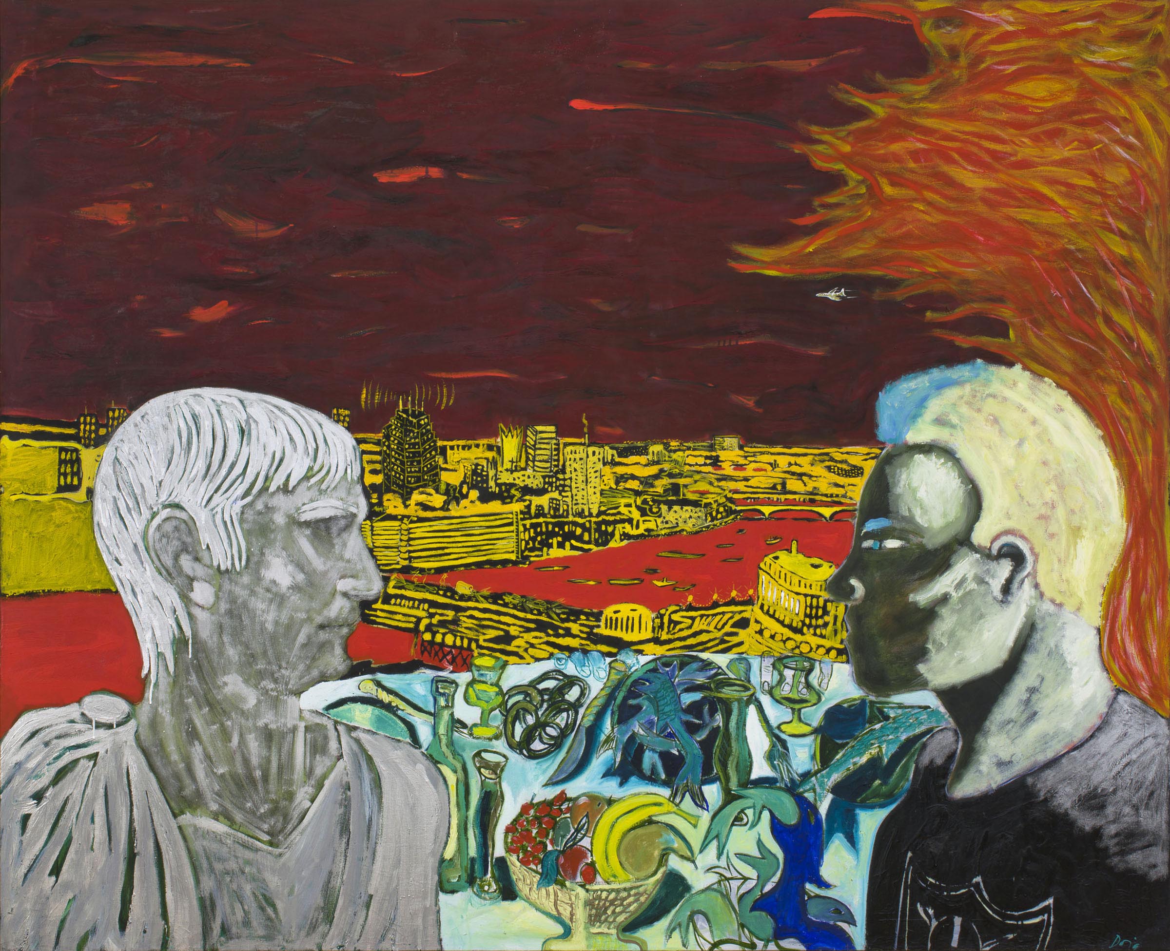 Contemplating Culture (1985), courtesy Michael Werner Gallery, London.