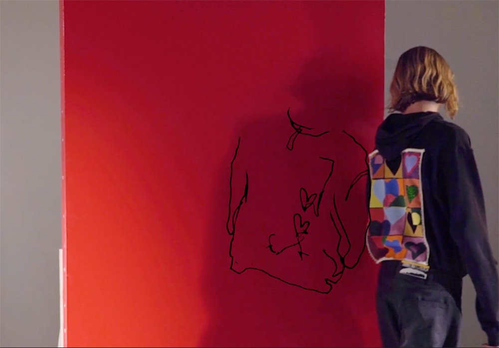 Megan St Clair Morgan for JW Anderson's exclusive capsule collection on Matches Fashion.