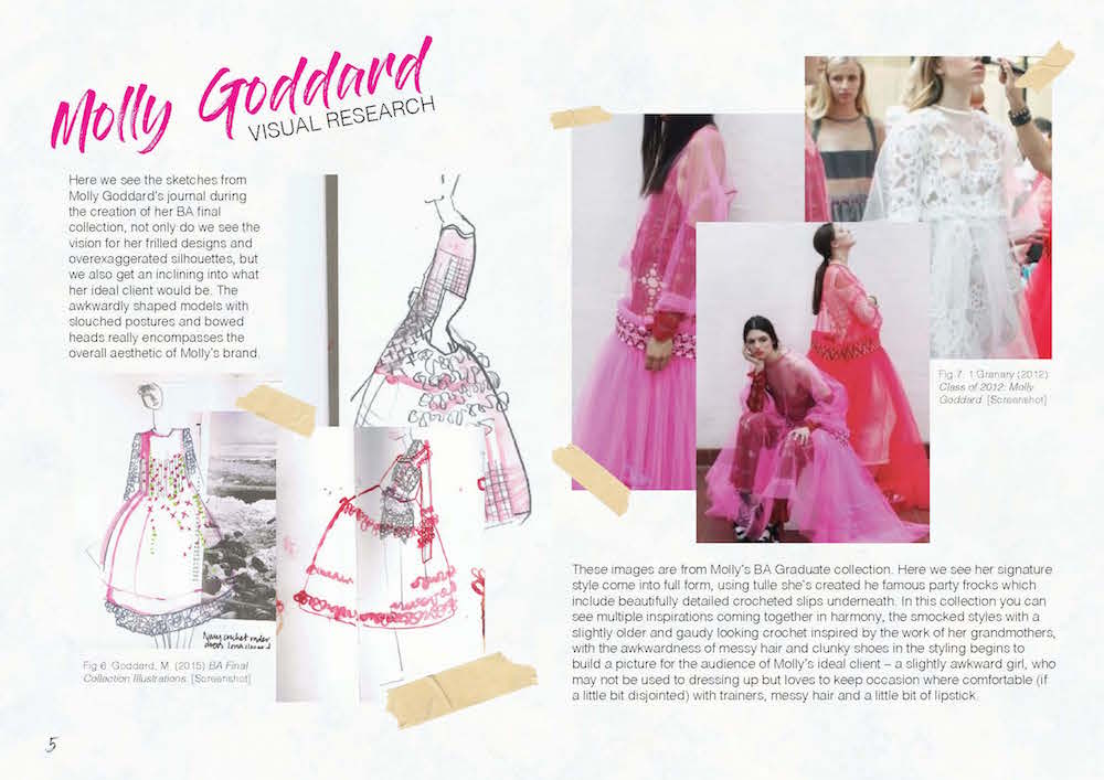 BA (Hons) Creative Direction for Fashion student Ki Griffin-Anker.