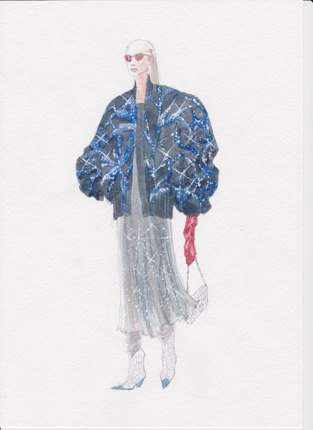 MA Fashion Design Technology Womenswear student Dmitry Gotsfrid wins Armani competition.