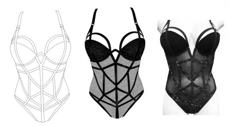 Concepts by BA (Hons) Fashion Contour student Candice