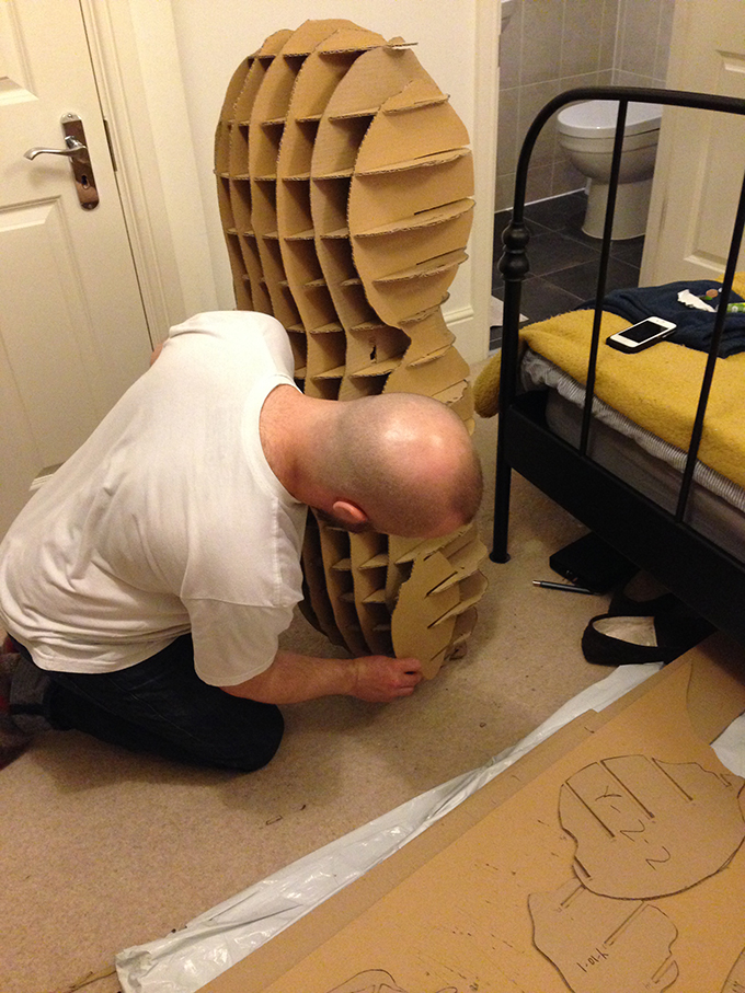 Putting the deconstructed pieces back together to form a peanut