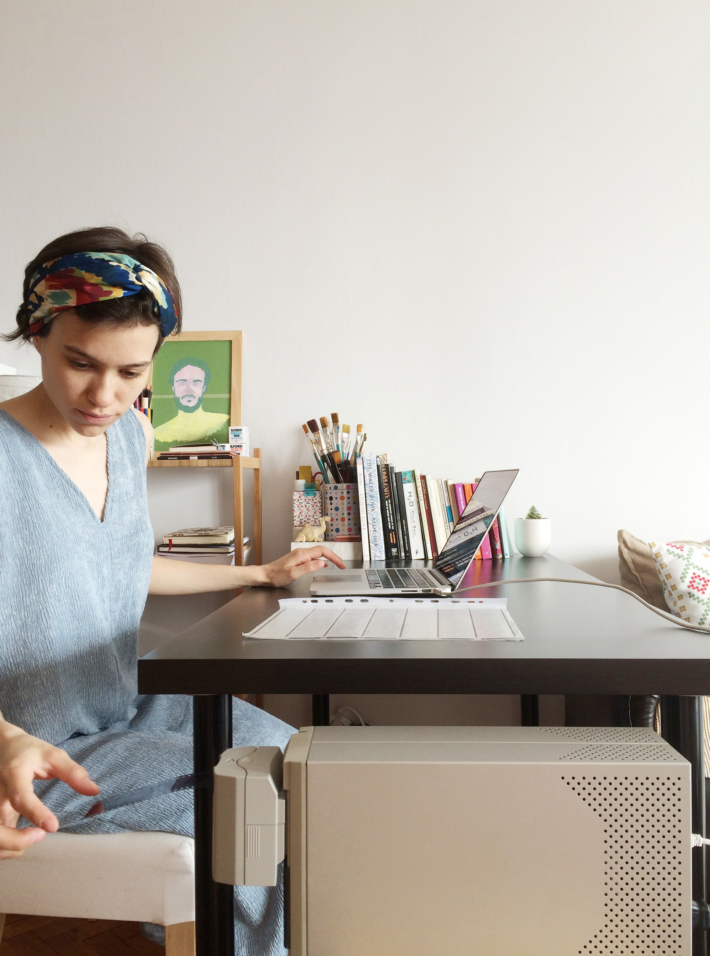 Clara Durán work in progress