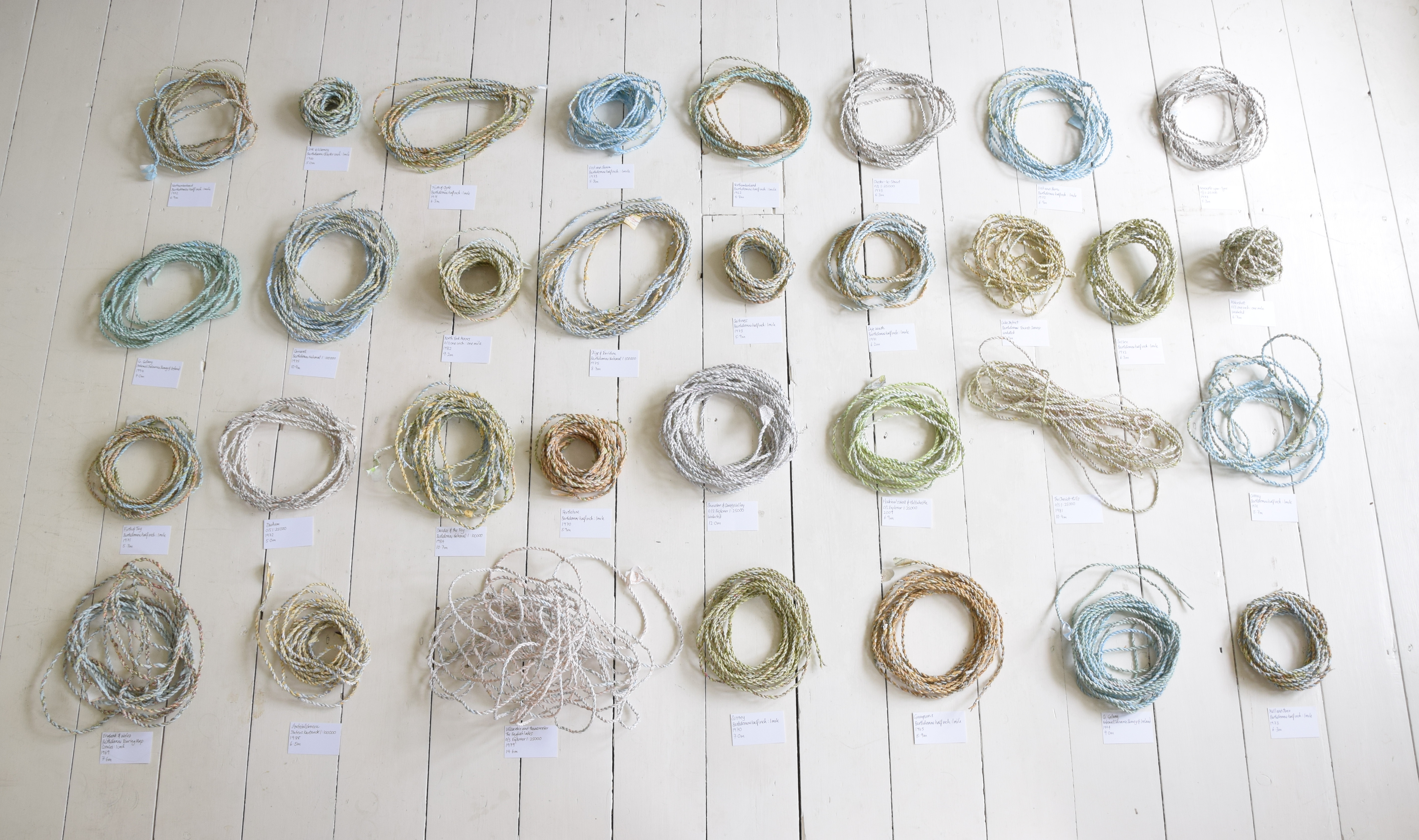 "A taxonomy of my place identity", by Angelique Talbot