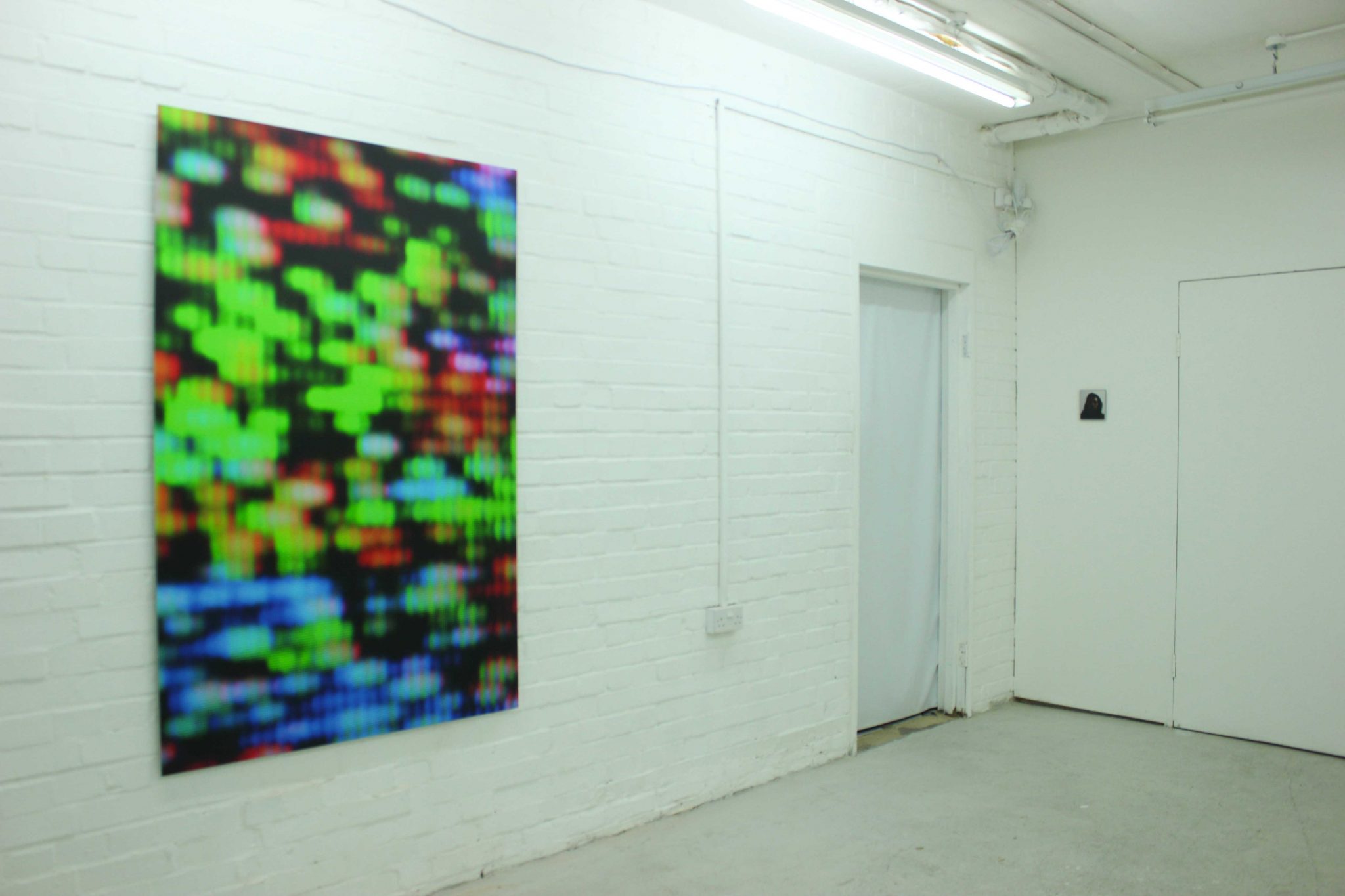 Installation view, image courtesy of the artist Gabriel Molina