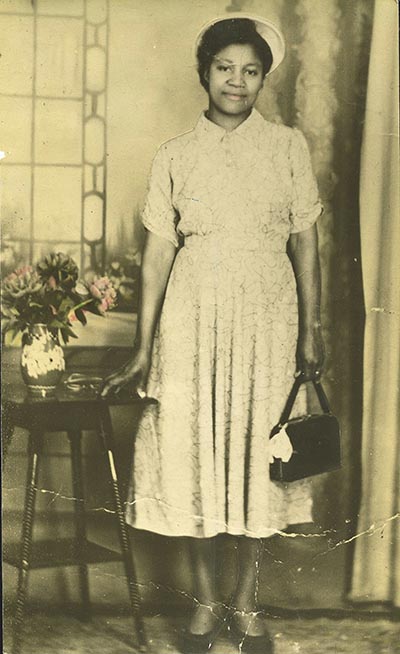 Emmeline Cetira Thomas, 1955, Birmingham, England. Image courtesy: author’s collection.