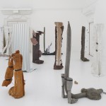 Sic Glyphs, installation view, Michael Dean, 2016