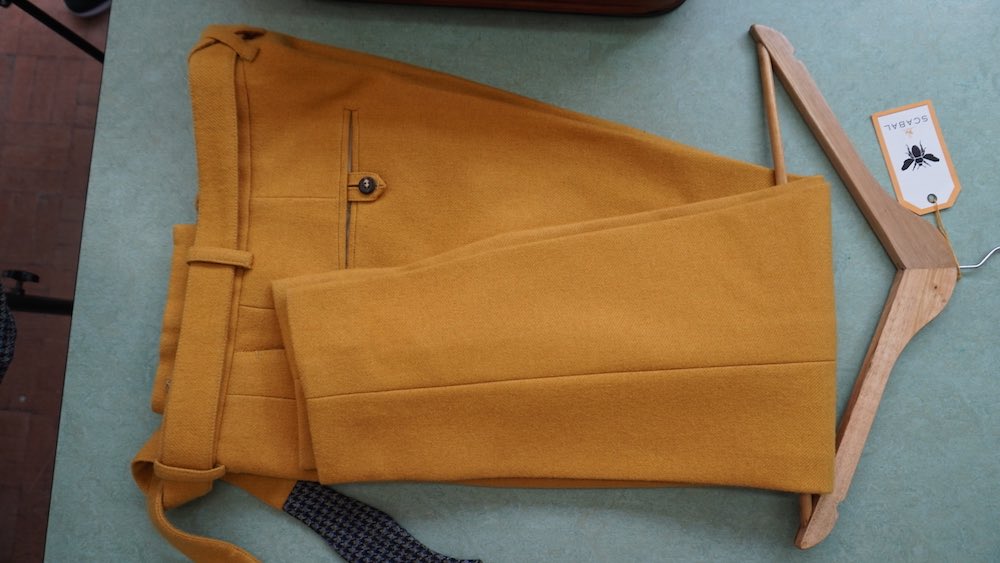 BA (Hons) Bespoke Tailoring student Joshua Bond.