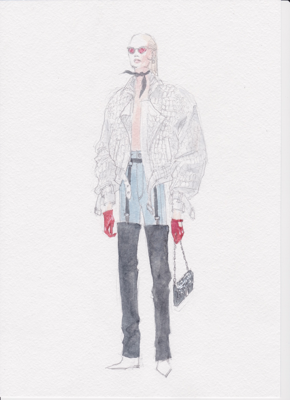 MA Fashion Design Technology Womenswear student Dmitry Gotsfrid wins Armani competition.