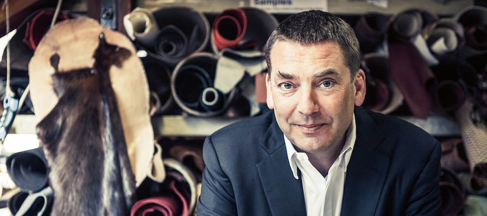 Bill Amberg worked with BA (Hons) Cordwainers Fashion Bags & Accessories: Design and Development students. 