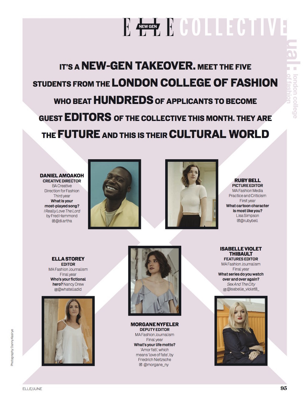 The Collective LCF x ELLE Meet The Team.