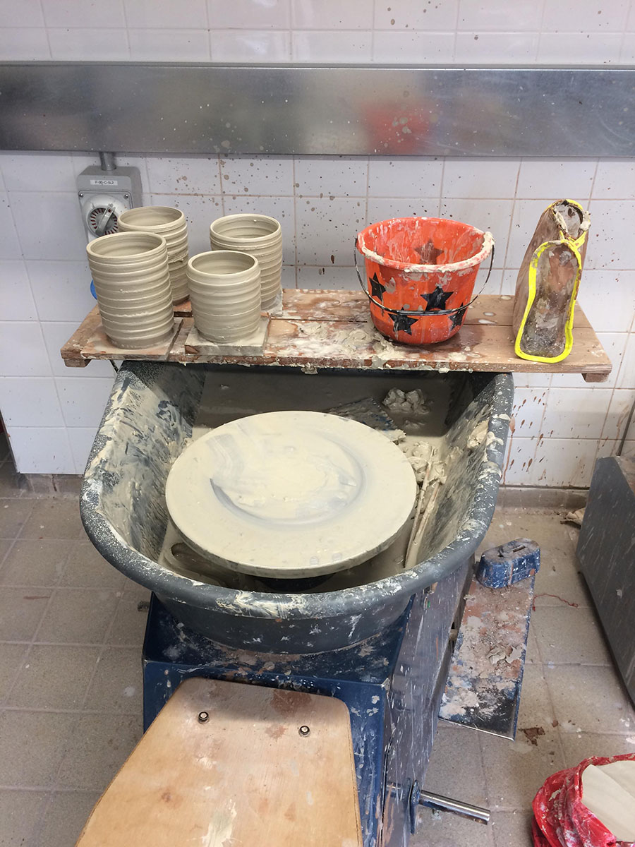 Throwing of the Junction Vases 