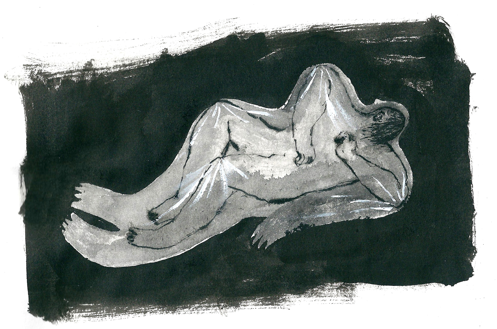 Sketch of 'Theself' by Hammer Chen