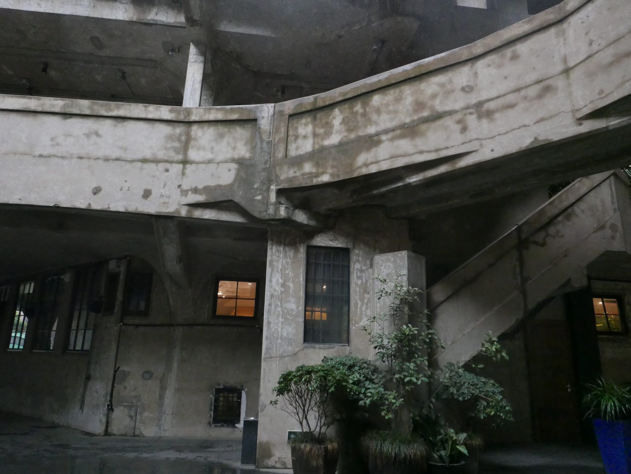 1933 Slaughterhouse Brutalist architecture, photo by Charles Britton