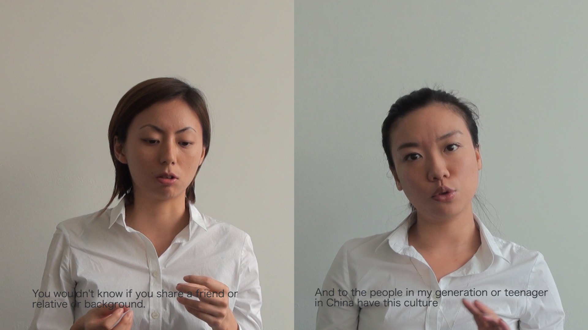 Still from 'A complete story: between the strait' by Chun-yu Liu