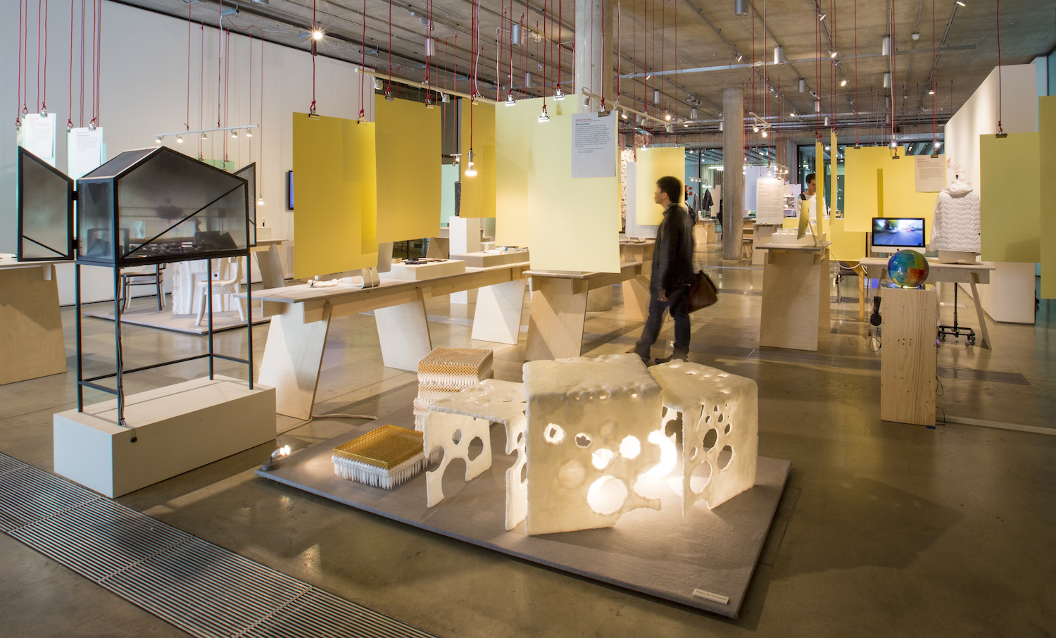 Restless Futures exhibition, Lethaby Gallery, 2014