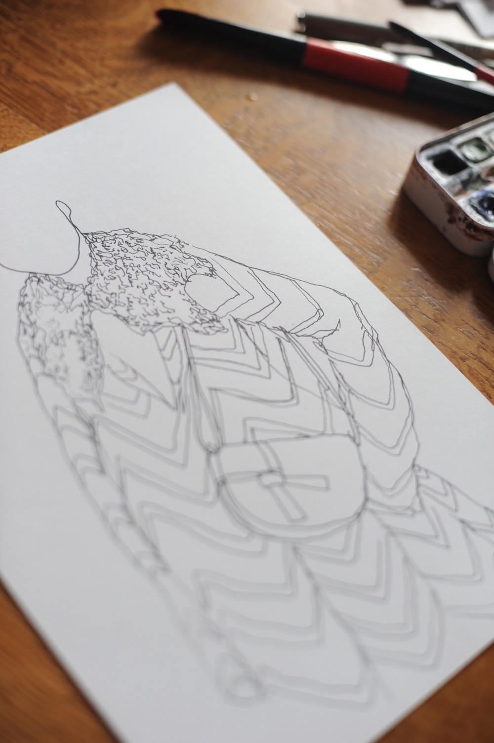 Megan St Clair Morgan for Loewe AW18 PFW.