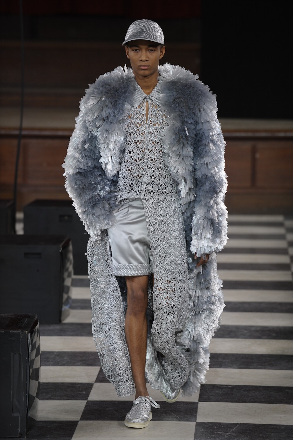 XUBO at LCFMA18 Menswear. Shot by Roger Dean.