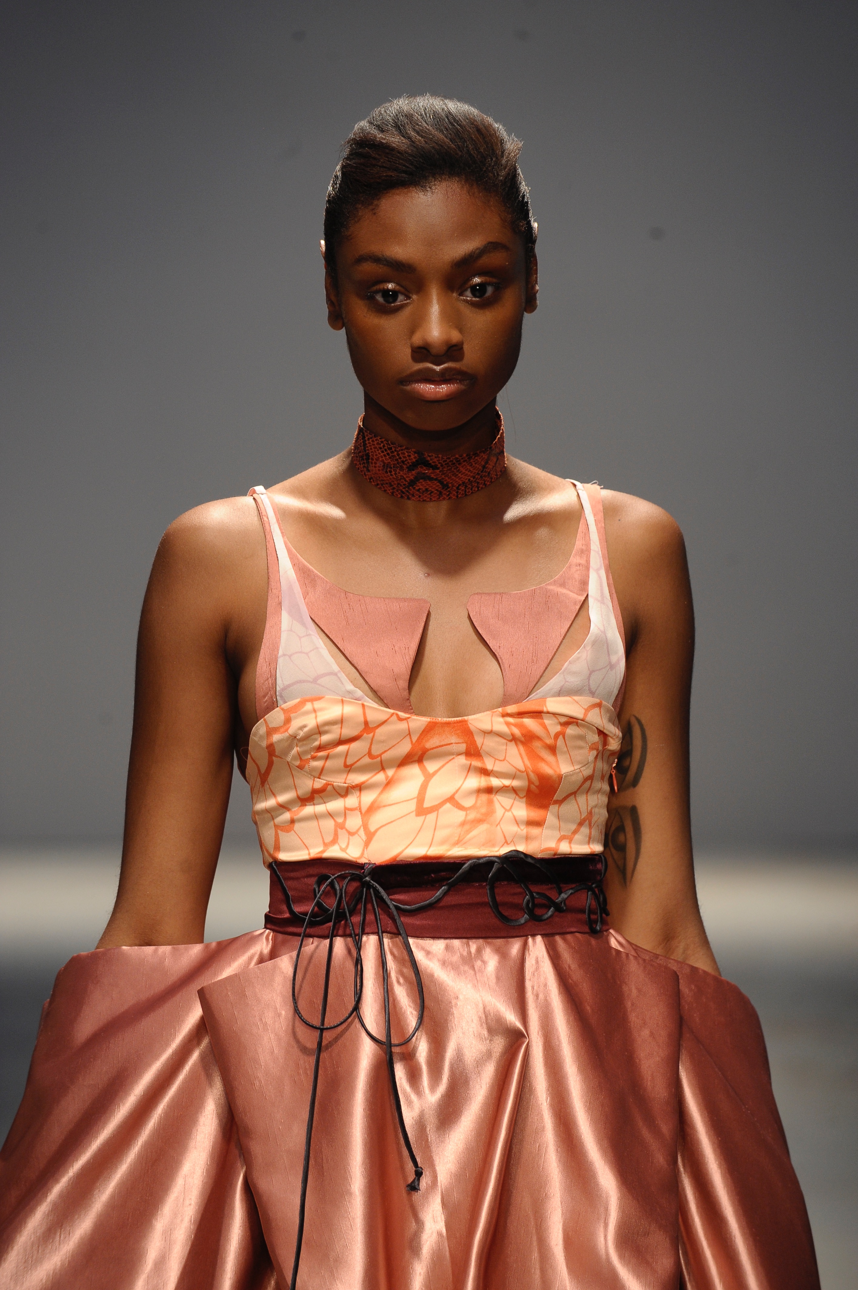 Jane Allcock (BA Fashion Design Technology: Womenswear). Photographer: Roger Dean