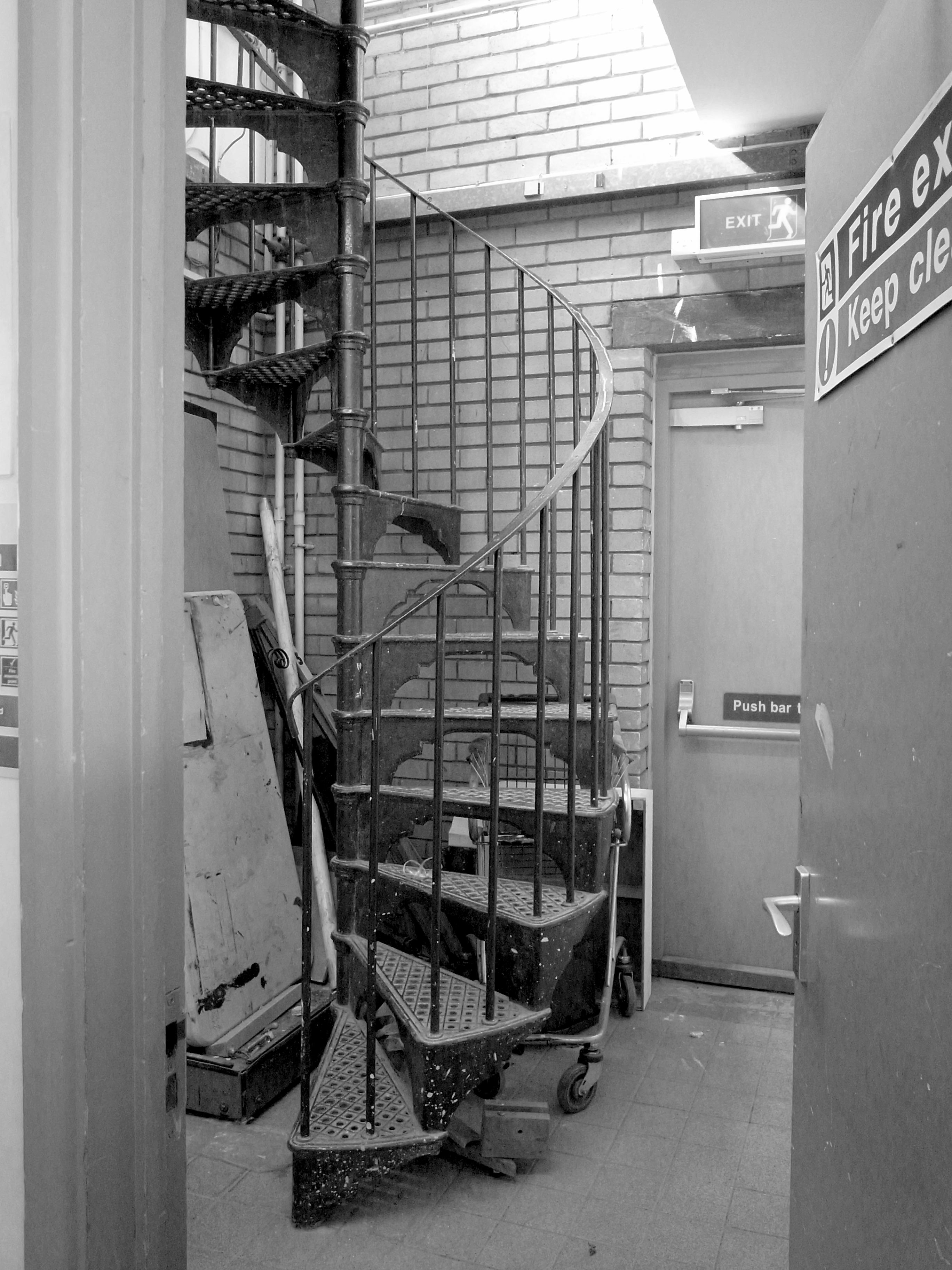 The original staircase in Camberwell 