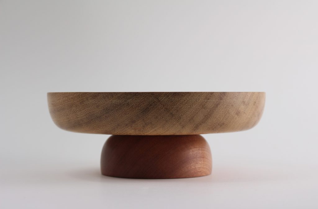 Wood turning, early experiments by Jackson Mann