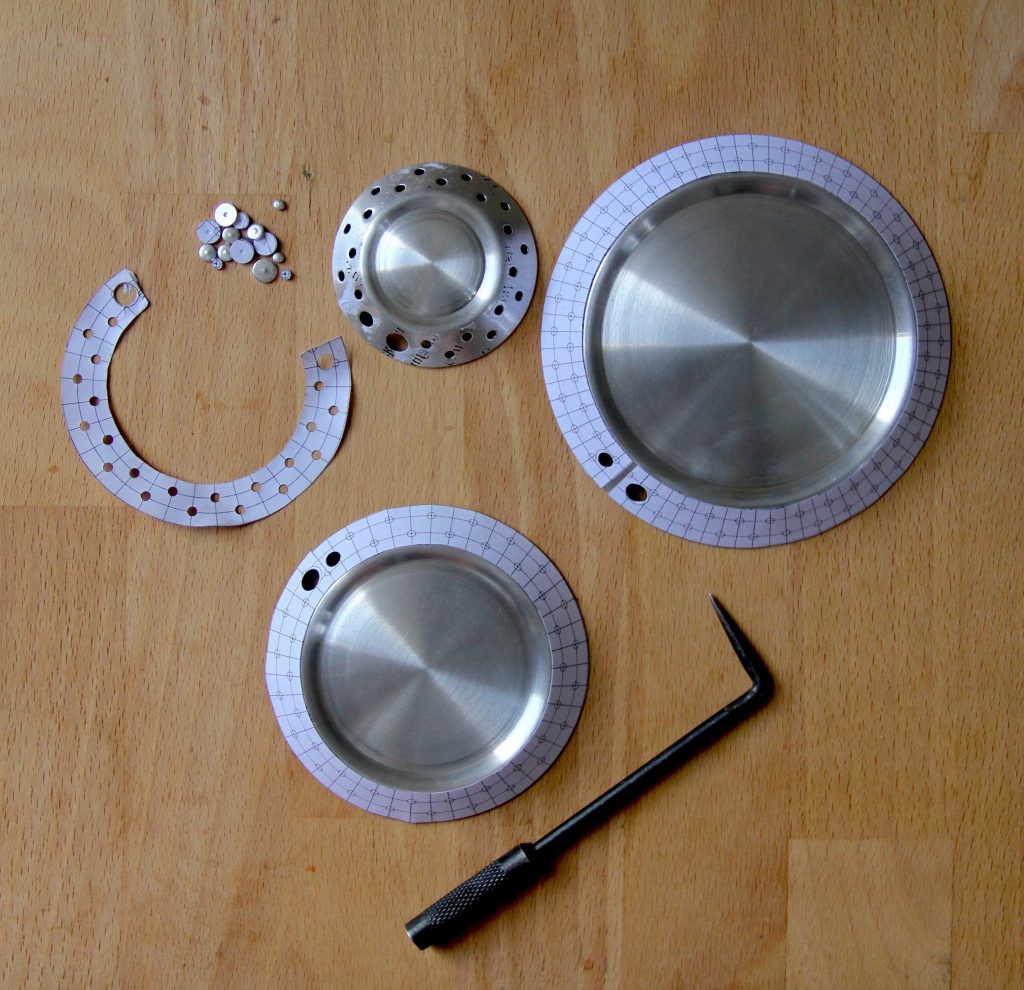 Jaxon Pope modular gas burners work in process