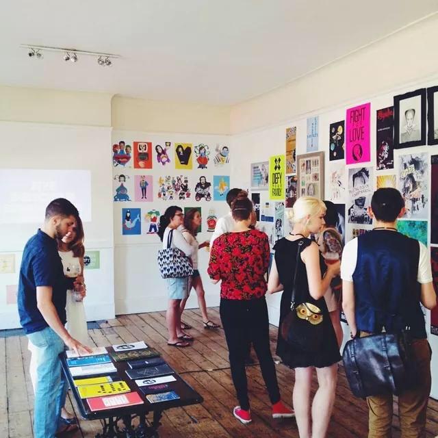 2014 FdA Illustration and Graphic Design Self-ran Summer Exhibition ‘What the F….dA?!’