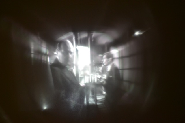 View inside Anastasia Morrow's dolls' house design.