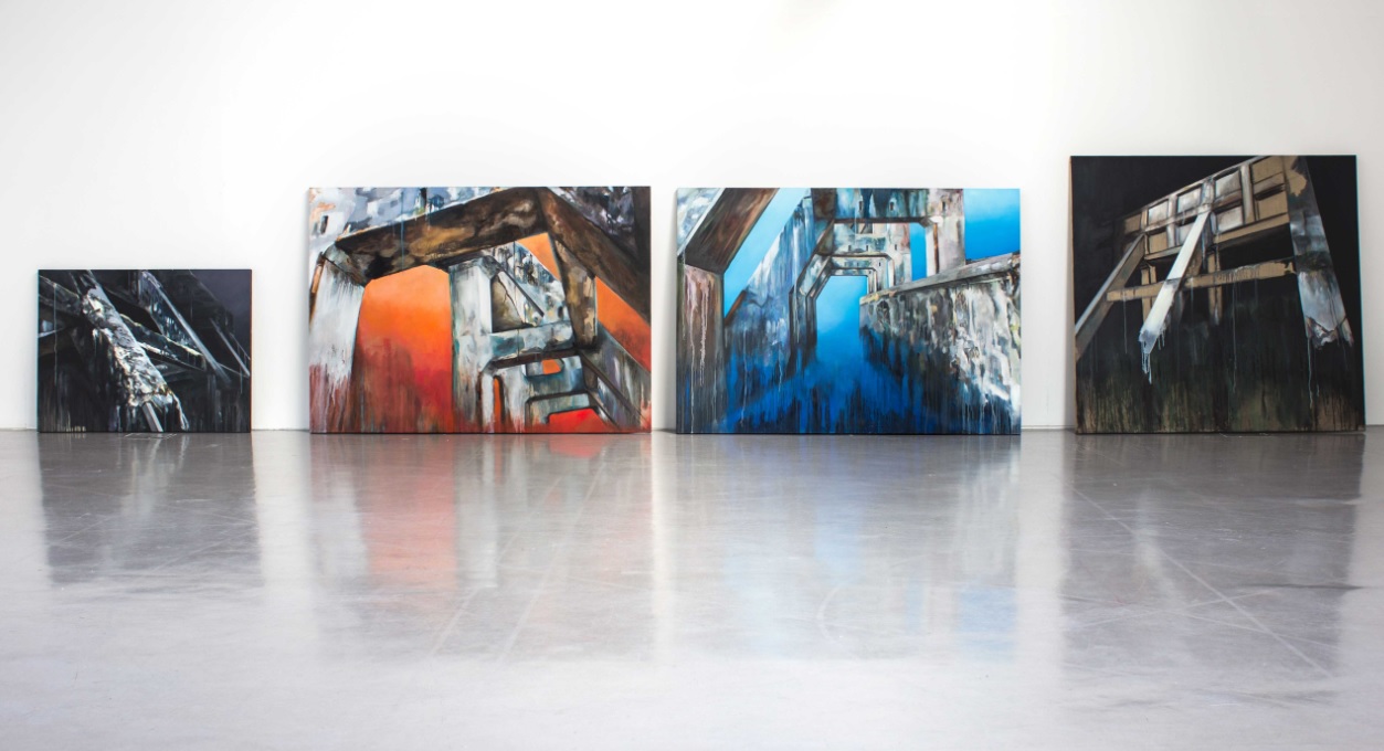 Steven Ingman's work on display at the MA Summer Show 2016