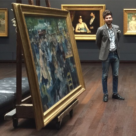 Jordan Silver at the Musée d'Orsay.