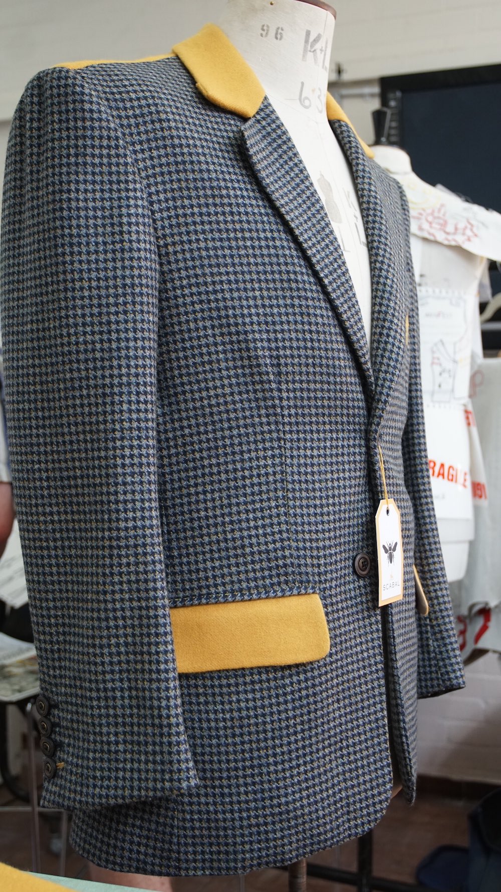 BA (Hons) Bespoke Tailoring student Joshua Bond.