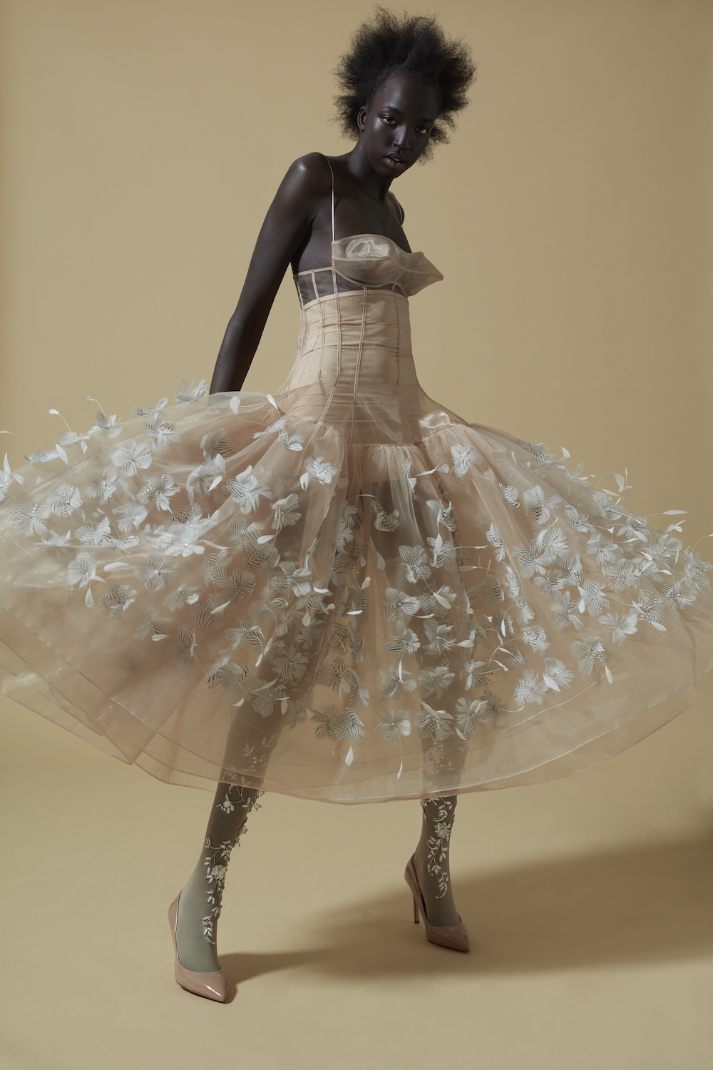 MA Womenswear Design Technology graduate Dmitry Gotsfrid. Photographer Alyssa Boni and Stylist Adele Cany.