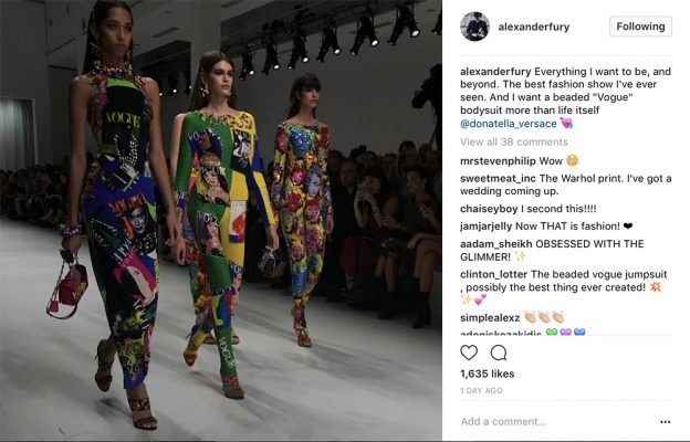 Alexander Fury Instagram