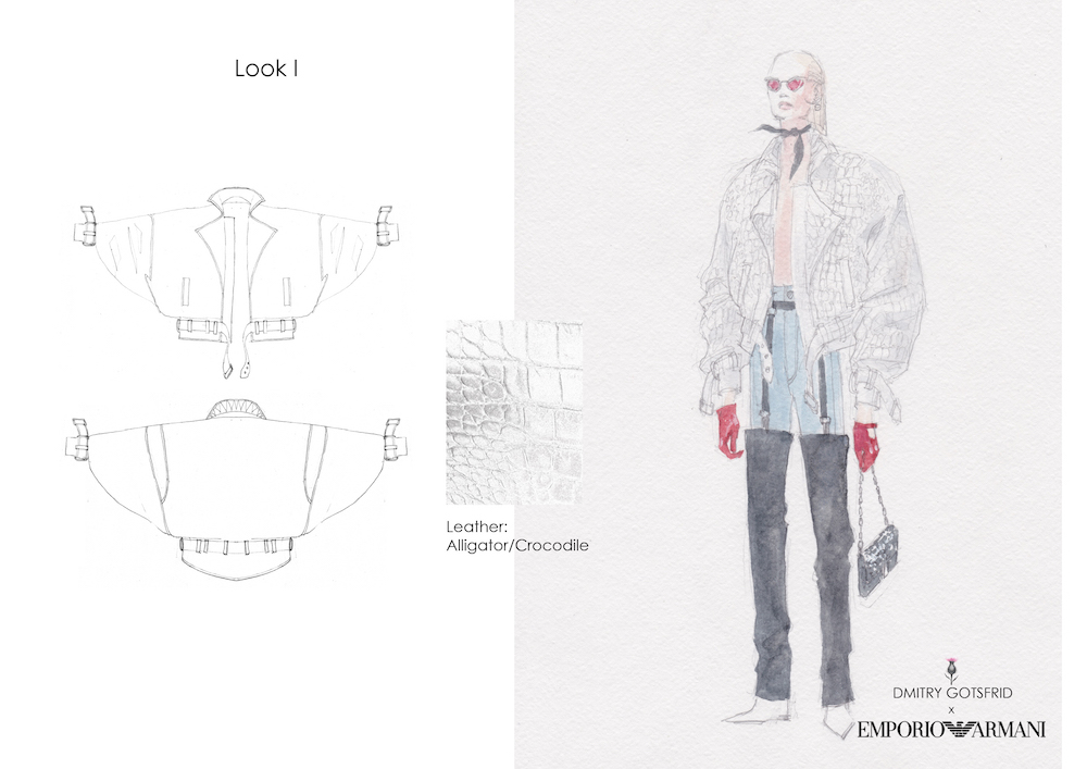 The next day we went back to the design building and they showed us around all the studios and departments and introduced us to everyone, and that day I actually saw Giorgio which was really fun." I asked what he thought of Georgio, Dmitry said, "He looks really like..he looks like he’s ready to party. No, I'm just kidding, he looks really good for his age. He is a bit shorter than I expected him to be though, I thought he would be taller."