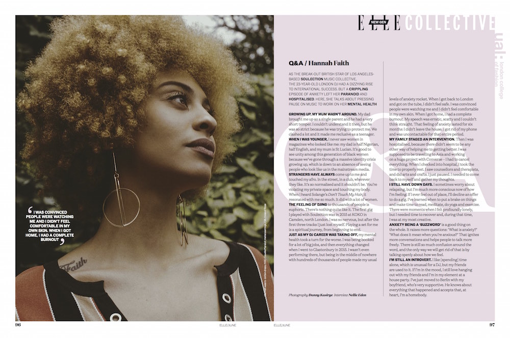 The Collective LCF x ELLE Reclaiming Mental Health.