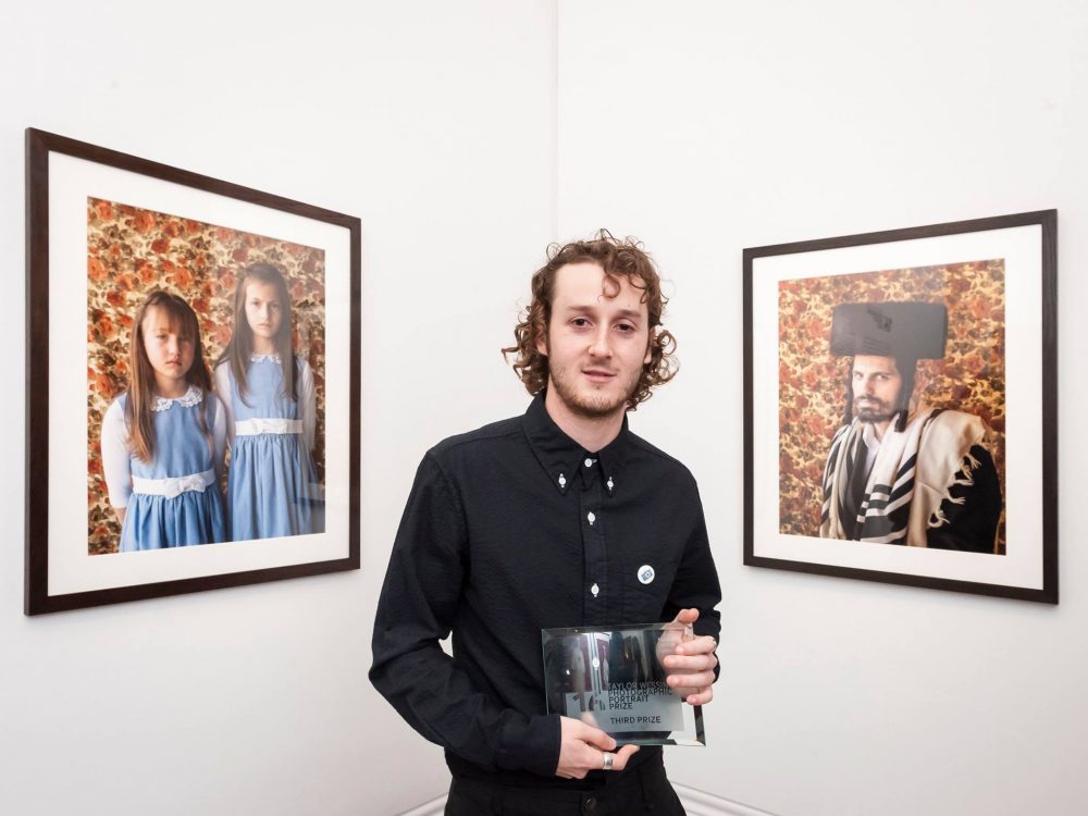 Third Prize winner Kovi Konowiecki with his portraits Tilly and Itty Beitar Illit, and Shimi Beitar Illit, from the series Bei Mir Bistu Shein Photography © Jorge Herrera
