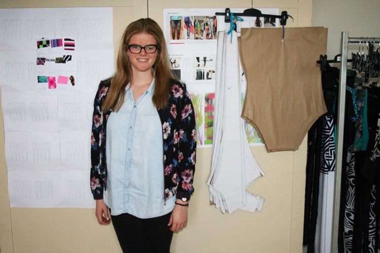 BA (Hons) Fahsion Design Technology: Menswear alumna, Sally Winter.